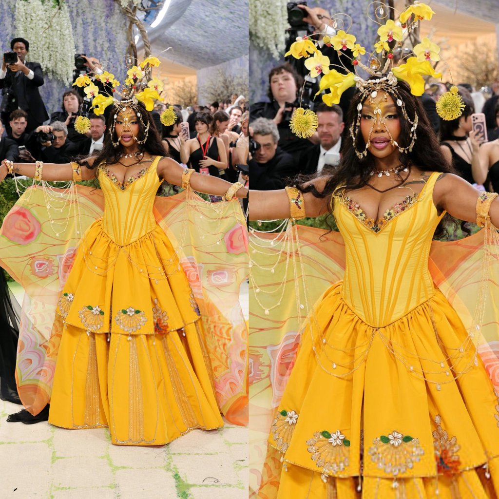 SZA no Met Gala.