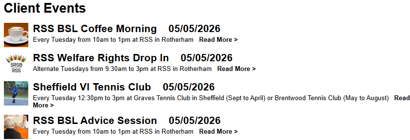 Stag_RosePPG's tweet image. #Tuesday at Rotherham Sight &amp;amp; Sound 8 Ship Hill, Rotherham S60 2HG - @SRSBCharity 

All events srsb.org.uk/client-events.…

🚨Rotherham clients can access Sheffield sessions🚨

#sight #sound #SightLoss #hearingloss #peersupport #livedexperience #BSL