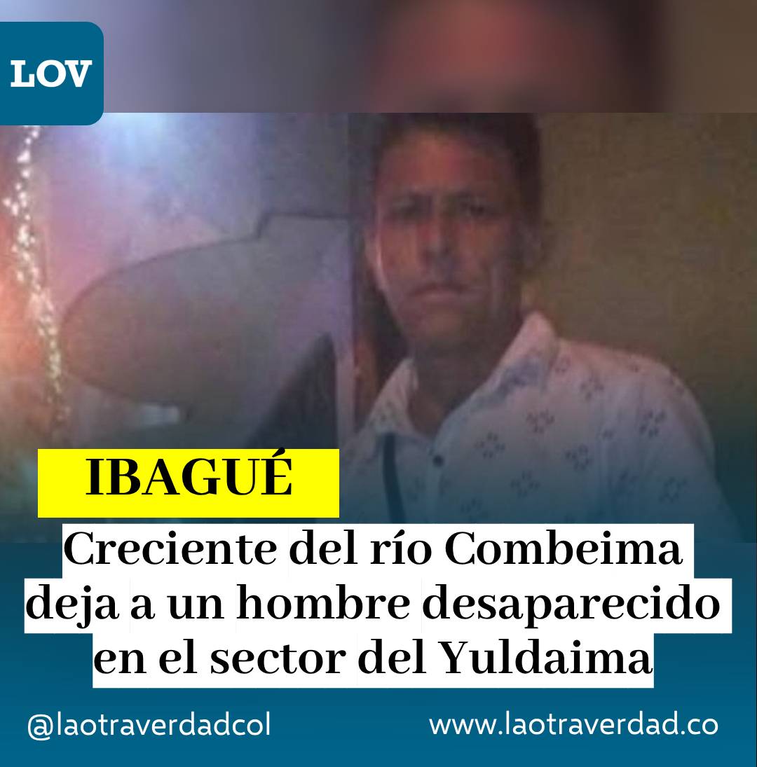 #Ibagué #Emergencia | Organismos de socorro intensifican la búsqueda de un ciudadano de 56 años que fue arrastrado por las aguas tras ingresar al afluente en medio de una emergencia que genera conmoción en Ibagué.
laotraverdad.co/creciente-del-…