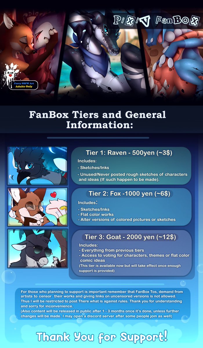 Meraence's tweet photo. I decided to open FanBox so I could have a bit more free time to focus on personal art. Your support is always appreciated, Thank you.

https://t.co/4rTyaUc2zu

#Furry https://t.co/SI5YtQykdj