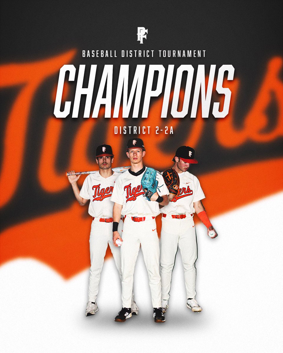 PFTigersBSB's tweet photo. two for two.

#PFBaseball | #OnlyHere https://t.co/L7HEncxdEu