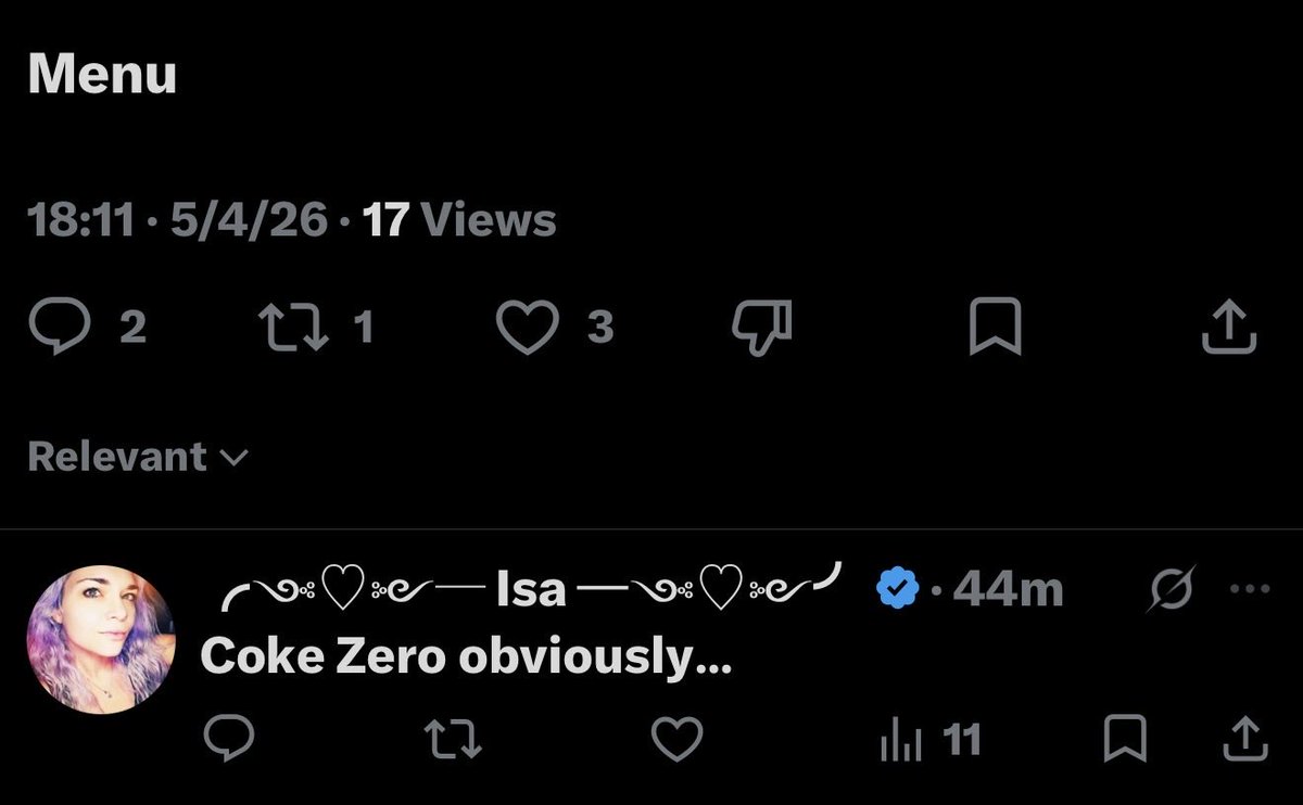 ╭༺♡༻─ Isa ─༺♡༻╯ tweet media