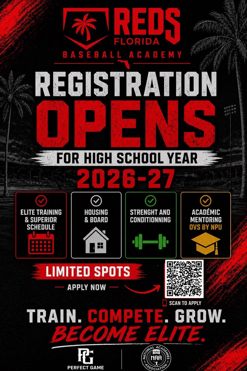 Reds Baseball Academy tweet media