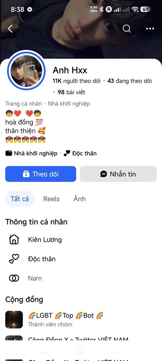 hidetakeeee's tweet photo. @kiep_truon9227 acc này fake hả ní https://t.co/x8NCelszF9