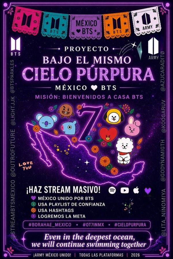 STREAM ARMY MEXICO 🇲🇽 tweet media
