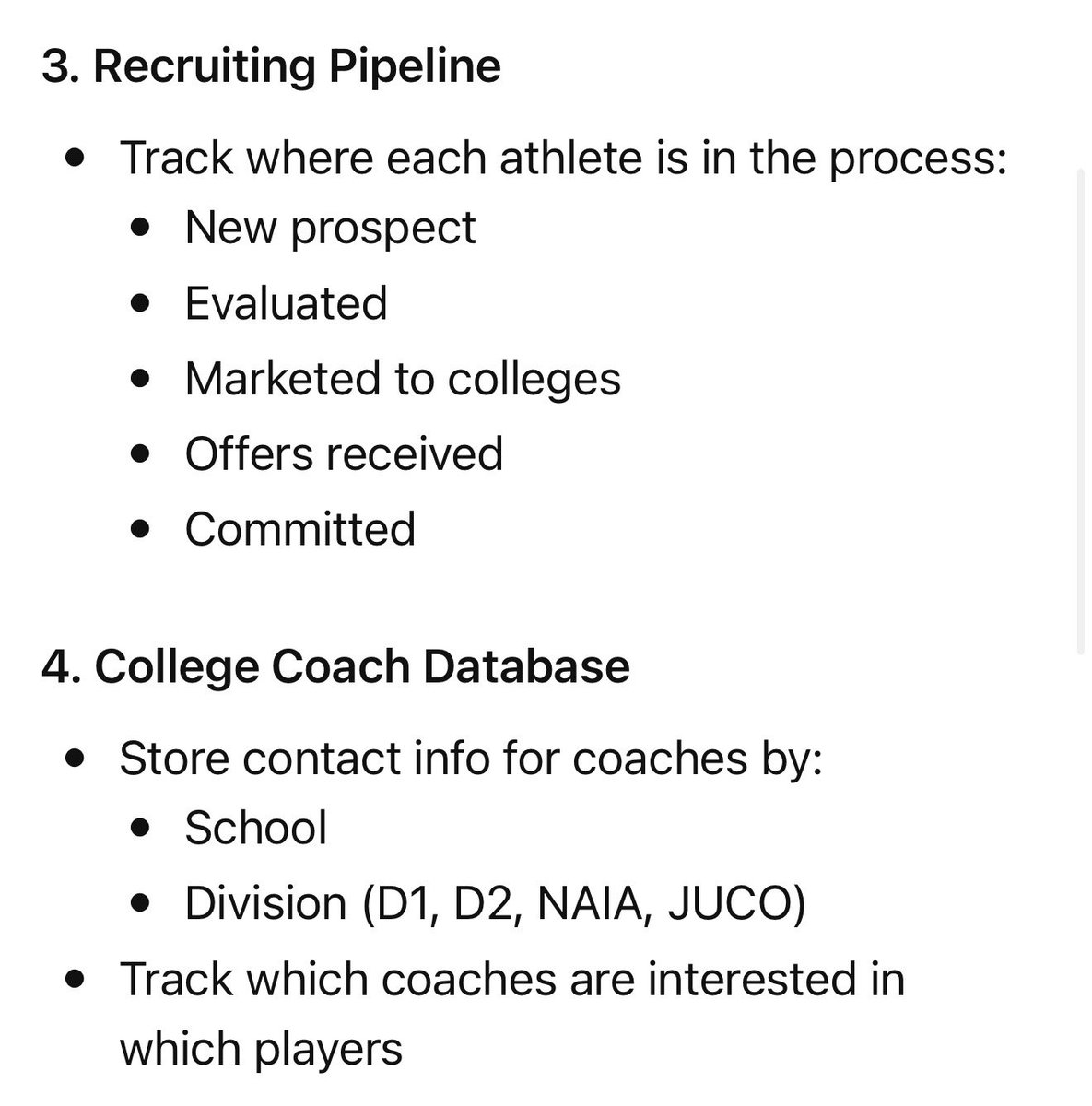 CoachMikeHayde's tweet image. Recruiting Terminology CRM’s 

One Stop Shop Platforms 

We have working relationships with multiple national and regional recruiting services - we can help you find the very best option and advice 

#NextLevel #PlayNextLevel  #FootballRecruiting #Exposure #AthleticScholarships