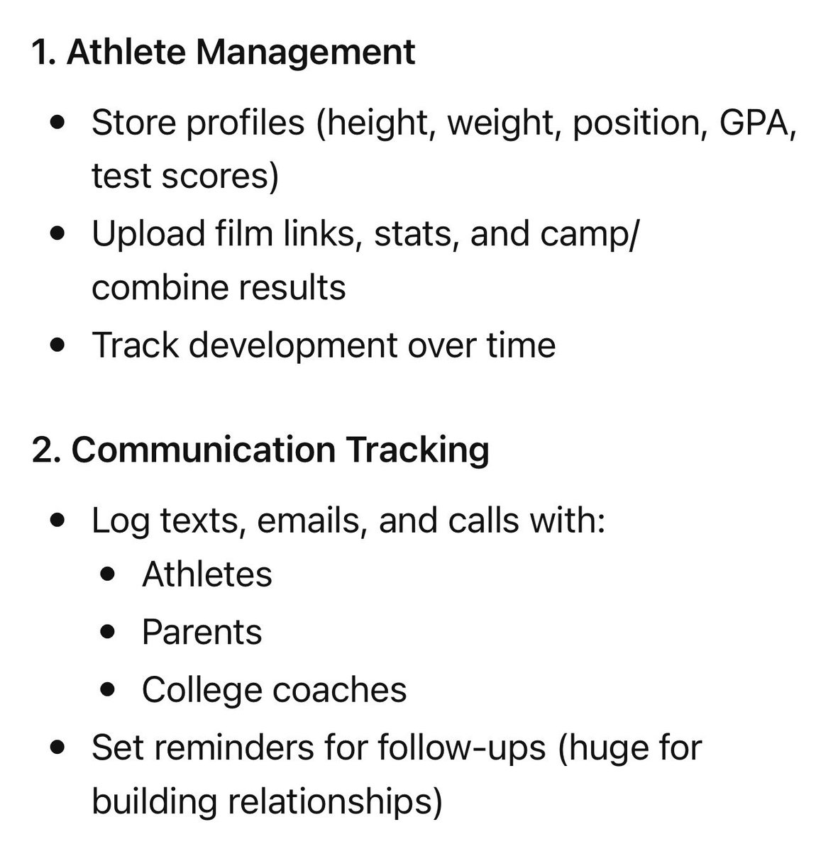 CoachMikeHayde's tweet image. Recruiting Terminology CRM’s 

One Stop Shop Platforms 

We have working relationships with multiple national and regional recruiting services - we can help you find the very best option and advice 

#NextLevel #PlayNextLevel  #FootballRecruiting #Exposure #AthleticScholarships