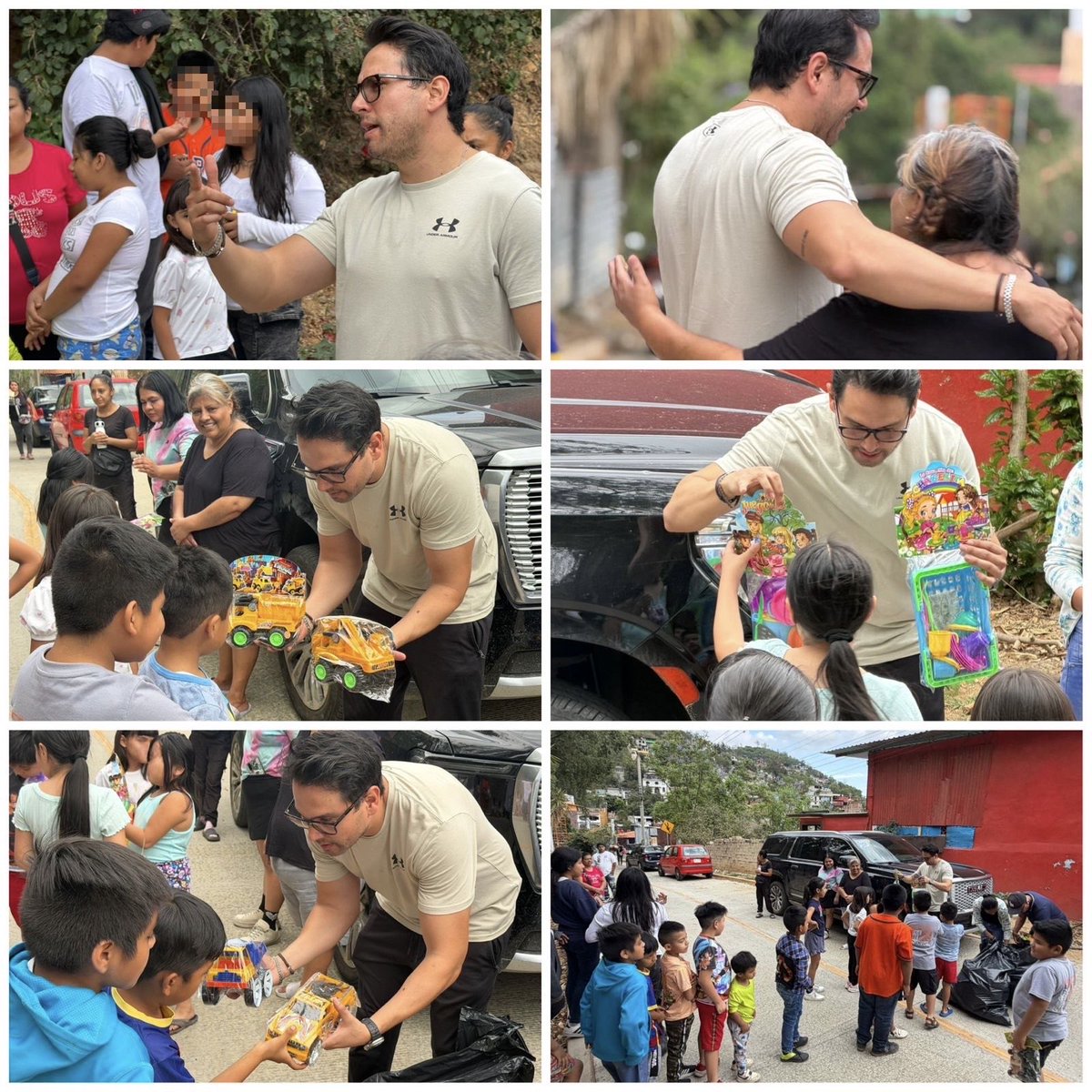 PabloPugaOax's tweet photo. Hoy regresé a la Col. Neza Cubi en Santa Rosa para convivir con su gente y con las niñas y niños. Gracias por recibirme nuevamente y por regalarme esa sonrisa que los caracteriza. https://t.co/m9AcGfjHxG