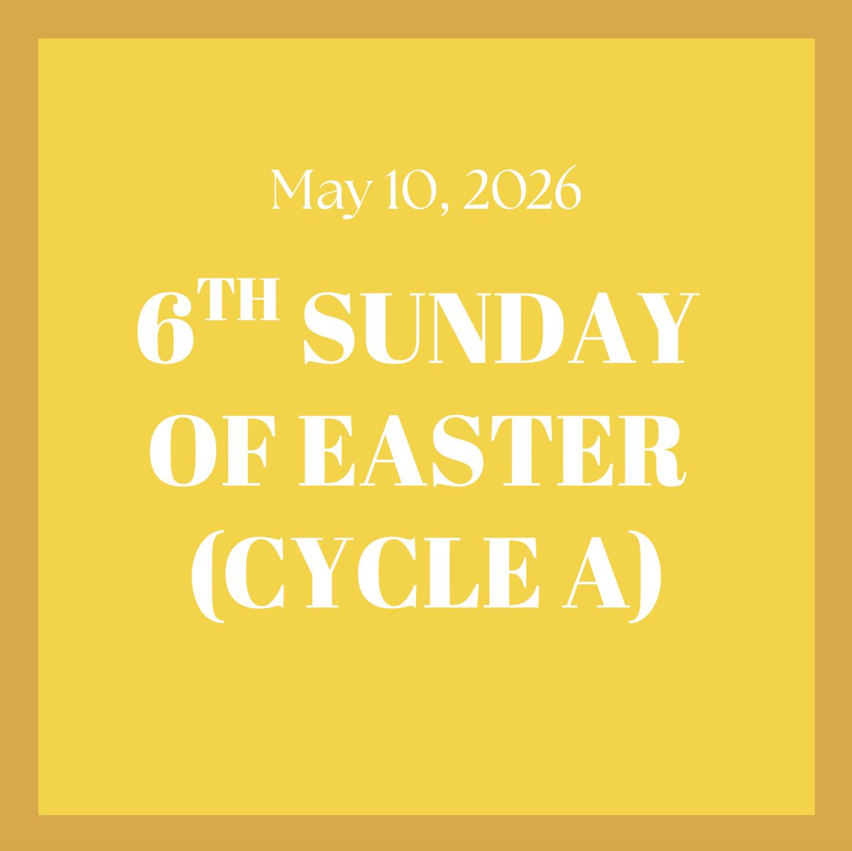 Our weekly email was sent out!

May 10, 2026: The 6th Sunday of Easter (A)
The Wisdom from the Cells reflection was written by Austin, a JRJI retreat participant, followed by the meditation "With Us" by Fr. Mike Kennedy, SJ.