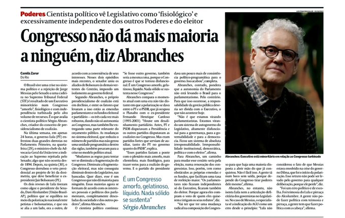 Maurício Santoro tweet media