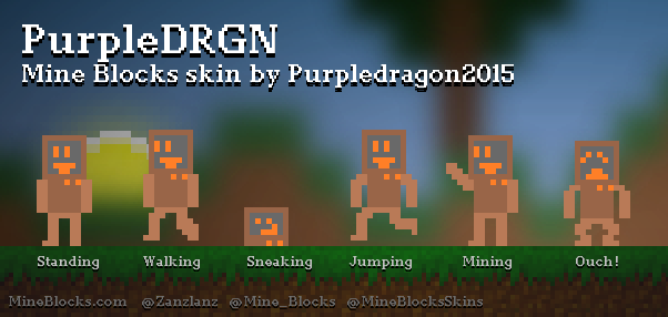 MineBlocksSkins's tweet photo. "PurpleDRGN" skin by Purpledragon2015!
https://t.co/qrYyomzy4Q https://t.co/INrzpRPIHP