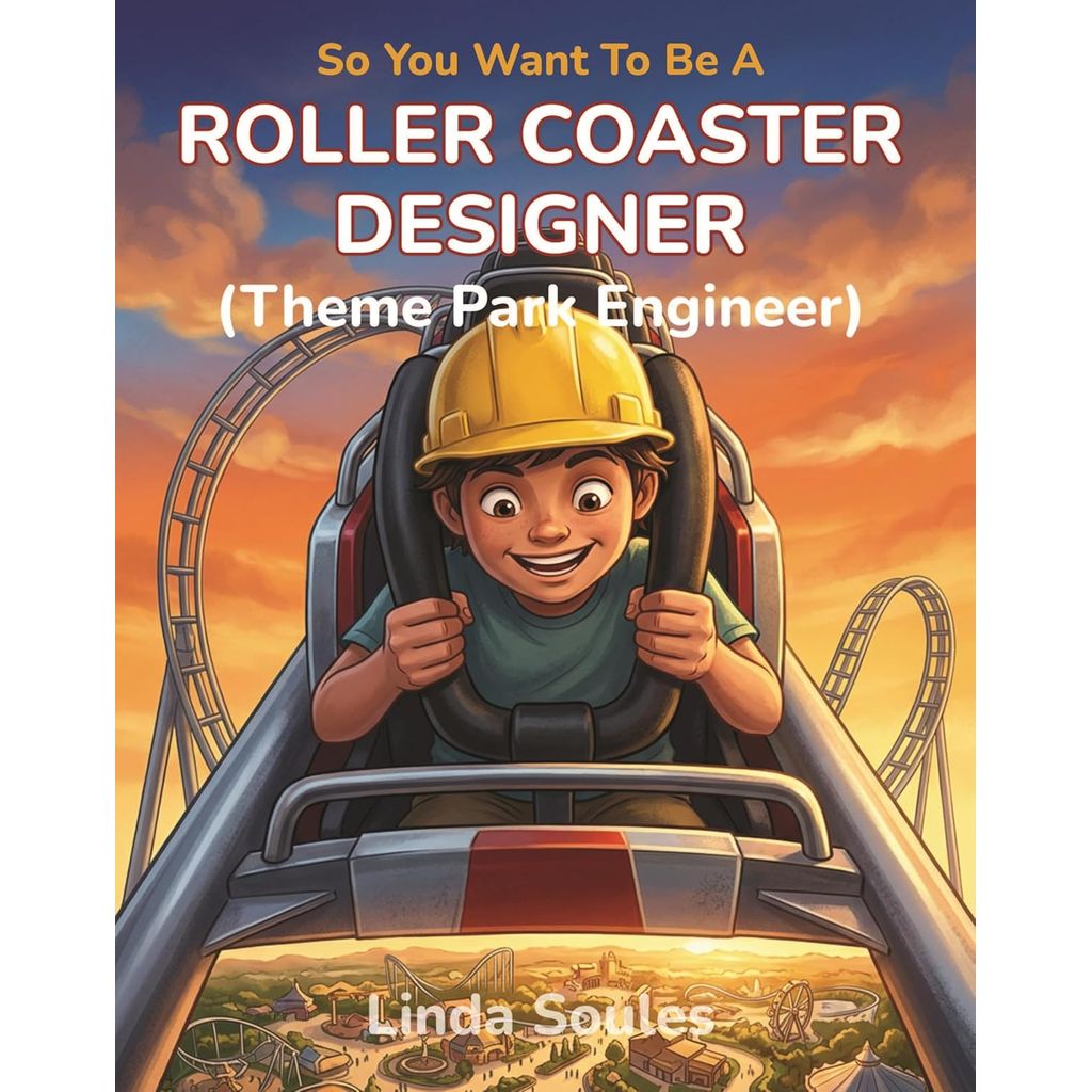 LiteraryTitan's tweet image. So You Want To Be A Roller Coaster Designer  is a fast, engaging deep-dive into the world of roller coaster design, showing young #readers how #physics, #creativity, and precision #engineering combine to turn imagination into safe, heart-racing reality.
amzn.to/4tjUqJB?utm_ca…