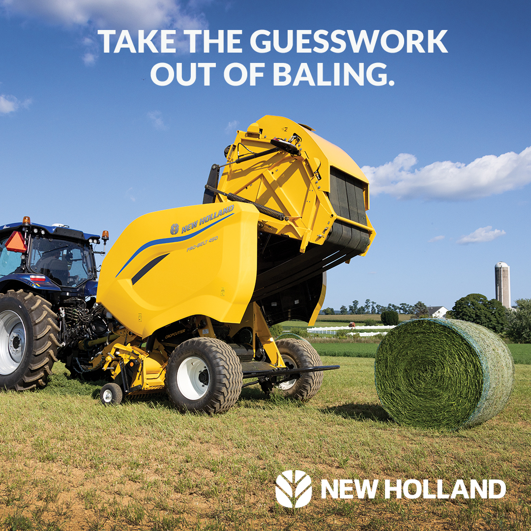RimbeyImplement's tweet photo. When the target bale size is reached on Roll-Belt™ and Pro-Belt™ balers, IntelliBale™ automatically manages the entire cycle—enhancing consistency, increasing speed, and improving operator efficiency. Contact us today to learn more. https://t.co/NxGxpjtFRC https://t.co/m8DXvCiuqb