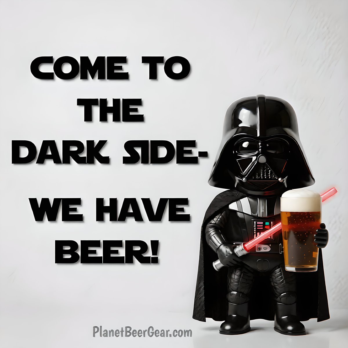 PLANETBEER1's tweet photo. I'm going Dark! 💫🍺🤘😈 #Beer #StarWars #revengeofthefifth #tipsytuesday https://t.co/7uK9gpqEac
