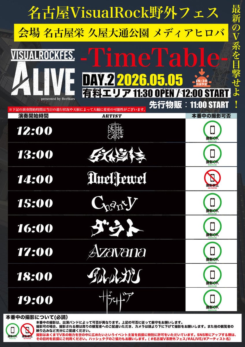 名古屋fiveStars ファイブスター tweet media