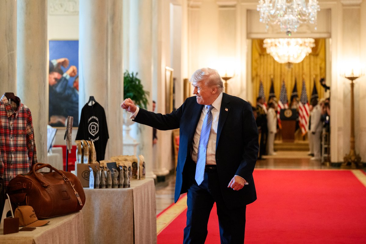 The White House tweet media