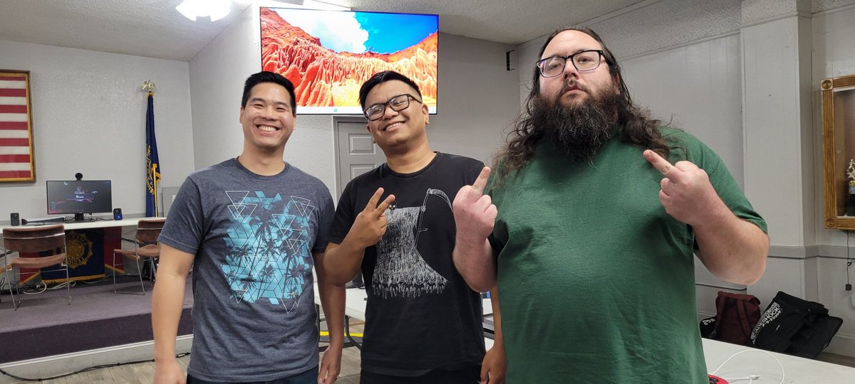 fasthandsCODY's tweet photo. Got 3rd in Tekken at Zenith #50 this past weekend. 
Been on a long hiatus from the game but slowly getting my bear back (mountain). With the help of a lot of the homies. 

Ive been playing Tekken with Onegai since T5. Thats like 20 years plus. Also, been playing with Dale since T7, almost 10 years. Lucky to have these dudes around.

Yung bucks still letting some of us break top 3.