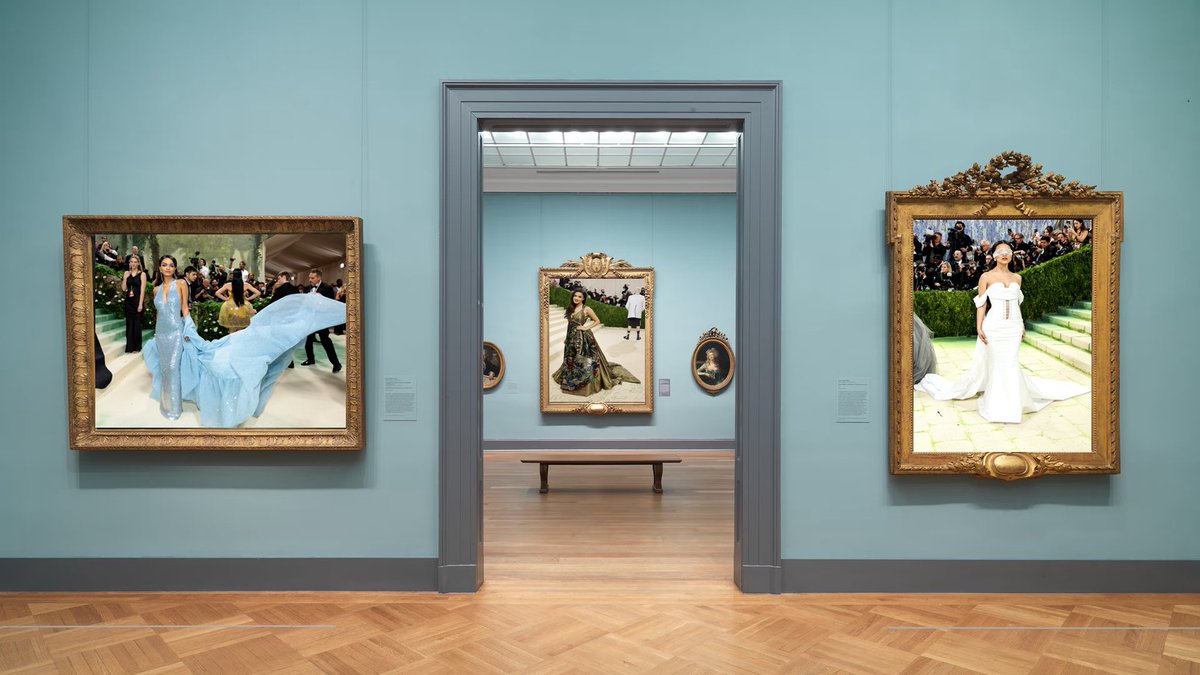 kaitstopper's tweet image. Literally #ALL of Rachel’s looks belong as permanent installments in the Met she is a true work of art