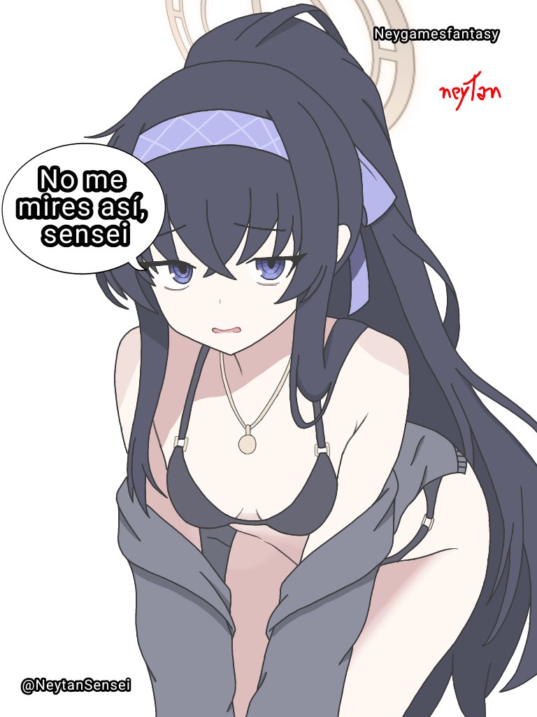NeyGamesFantasy's tweet image. Blue Archive fanart, Ui swimsuit 

#bluearchive #2d #fanart #comic #desenhodigital #español #portugues #mesigua #biquini #swimsuit