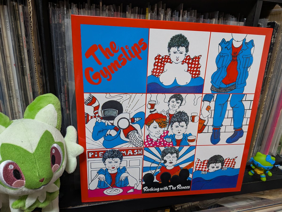 おはようございますのレコード🌅
おとつい買ったThe Gymslips、
むちゃくちゃ良いわぁ〜🥰