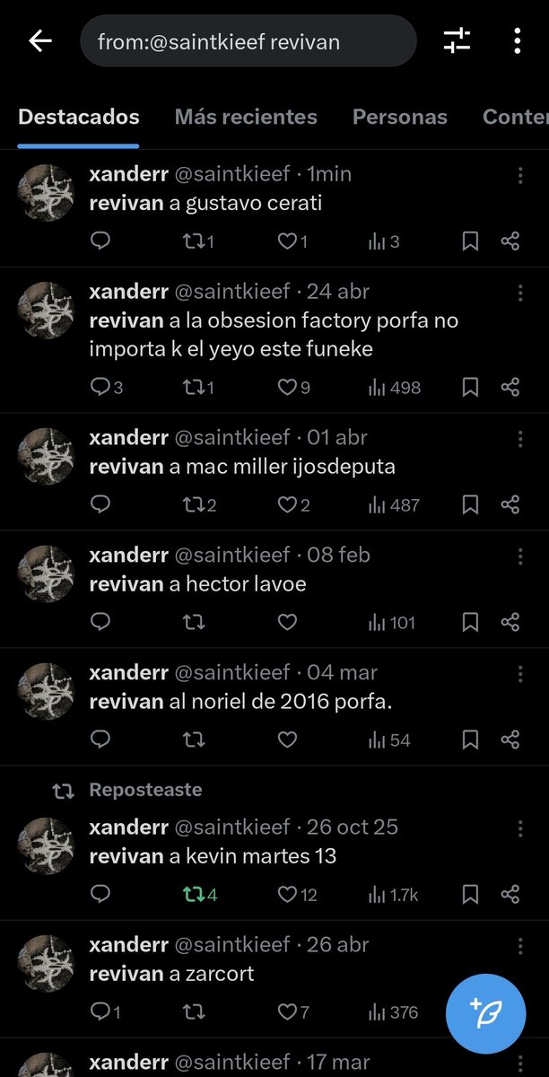 el queria revivir a todos no era imbesil