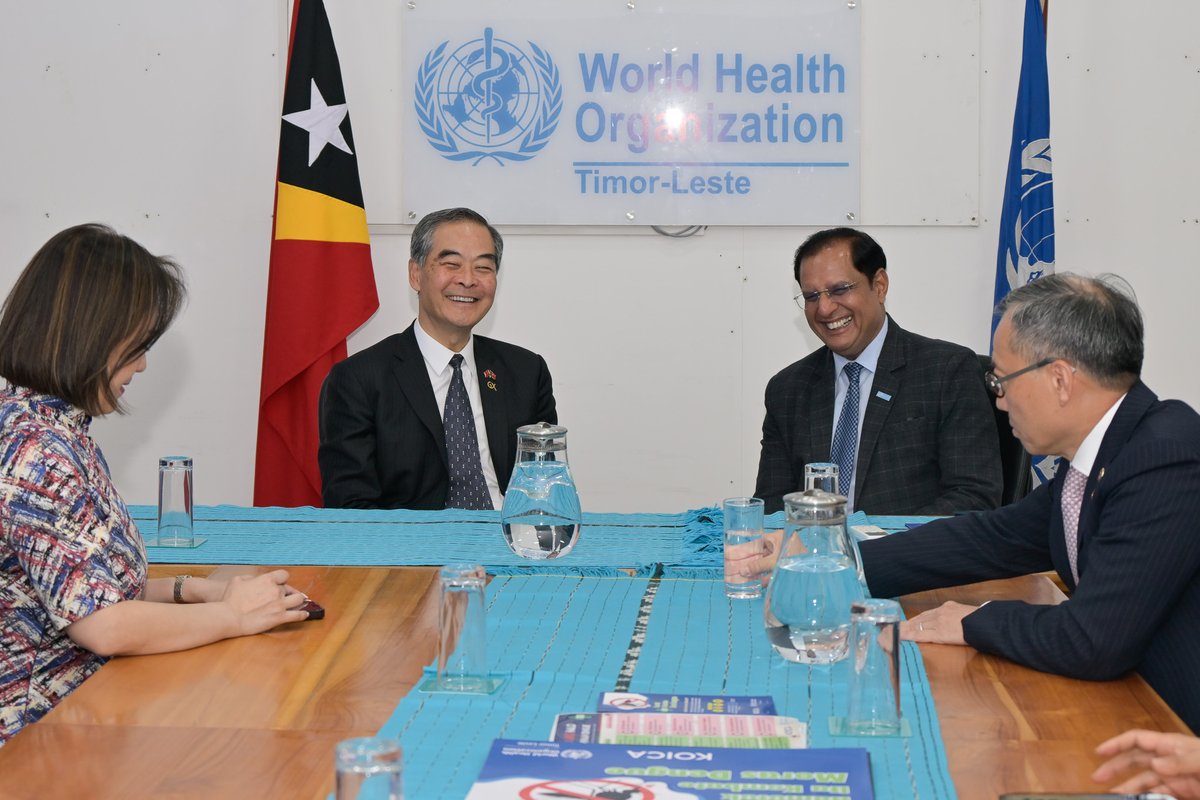 WHO Timor-Leste tweet media