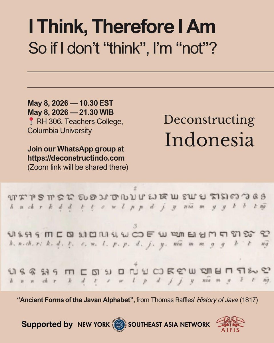 deconstructindo's tweet photo. What is Enlightenment? Is it as simple as spreading knowledge for the betterment of all? But who gets to decide what counts as knowledge? What does forgetting this mean for those who are only “described” but themselves never get to “describe”? https://t.co/dbdP9oa5Le