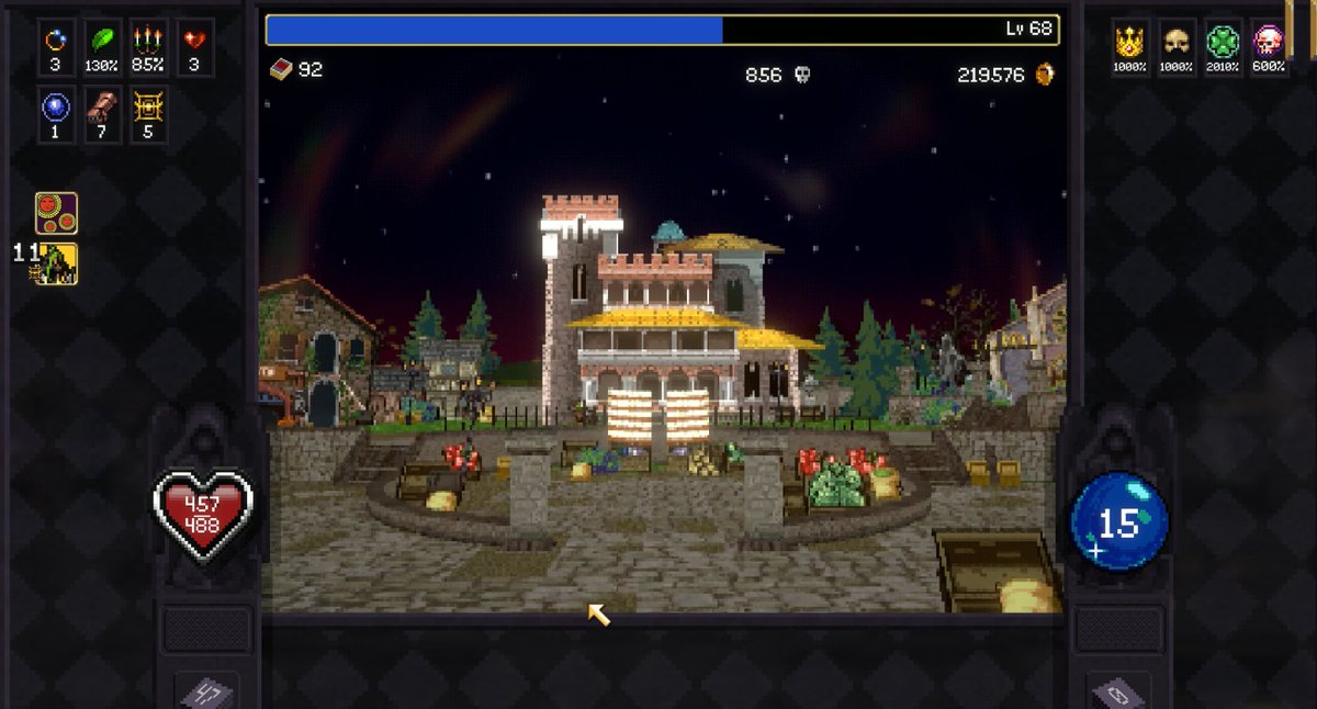 JPDunks4's tweet photo. And credits roll on @poncle_vampire  's Vampire Crawlers

Great game that was very addicting.

Had some pretty crazy numbers on my final run! https://t.co/3mjKhcvrtq