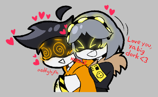 SomeKirbyFan's tweet photo. its how she gives me smooches ^v^ https://t.co/cYErljTPFa