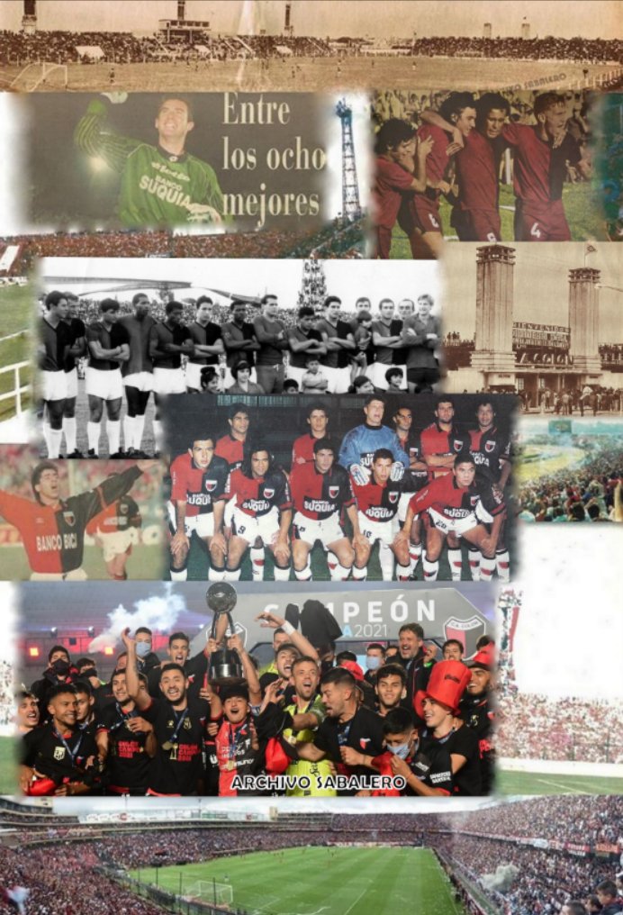 La historia grande de la ciudad siempre pasó por el rojo y negro. ¡Felices 121 años, sabalero!