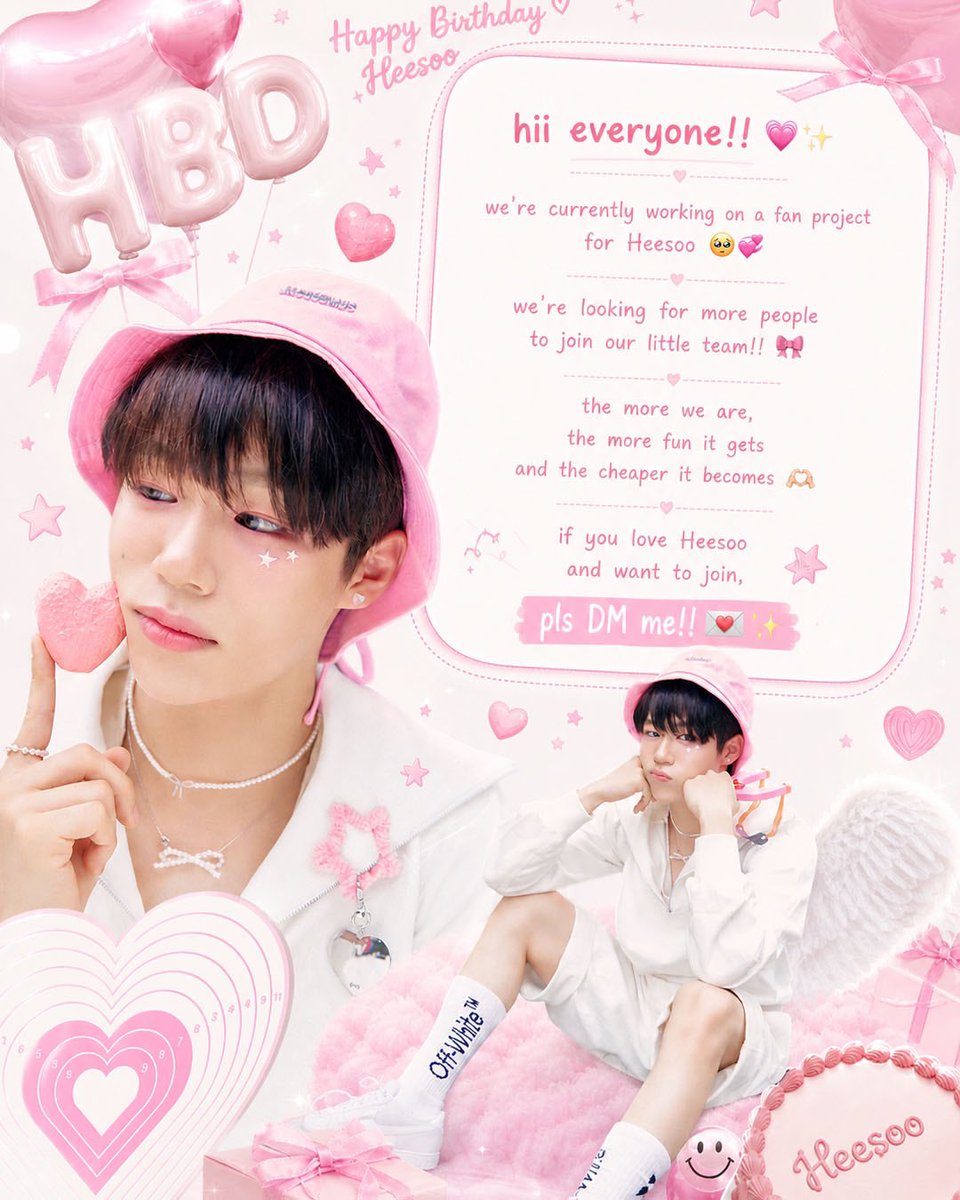 ✨
if there’s any remaining budget after the project, we might consider sending small gifts in the future 🥹💞
this is not confirmed yet, just a possible idea 🫶💌
———
#Heesoo
#HeesooSupport
#HeesooFanProject
#FanProject
#thewind 
——-
