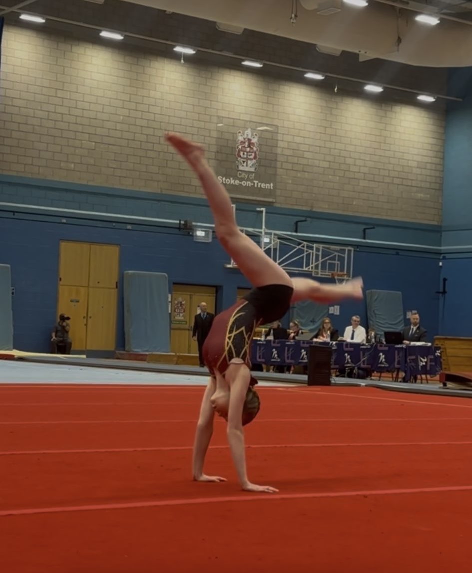 CorpusGirlsPE's tweet photo. Well done to the U16 Floor and Vault team of Sofia, Lacey, Hallie, Isla, Georgia and Chloe who gave lovely floor performances and strong vaults to compete in a very competitive U16 category. They were superb and did Corpus proud 🌟🌟🌟 https://t.co/jvW69wXlyW