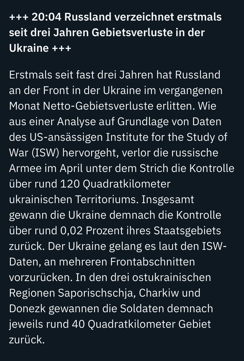 Sunnymica's tweet image. Läuft! Und das hier ist eine ganz andere Hausnummer als die übliche Frontmeldung: 

Erstmals seit fast drei Jahren dreht sich der Spieß um: 
Seit Sommer 2023, also seit der gescheiterten ukrainischen Sommeroffensive - unter anderem wegen unserer ewigen Leopard-Diskussionen - hat