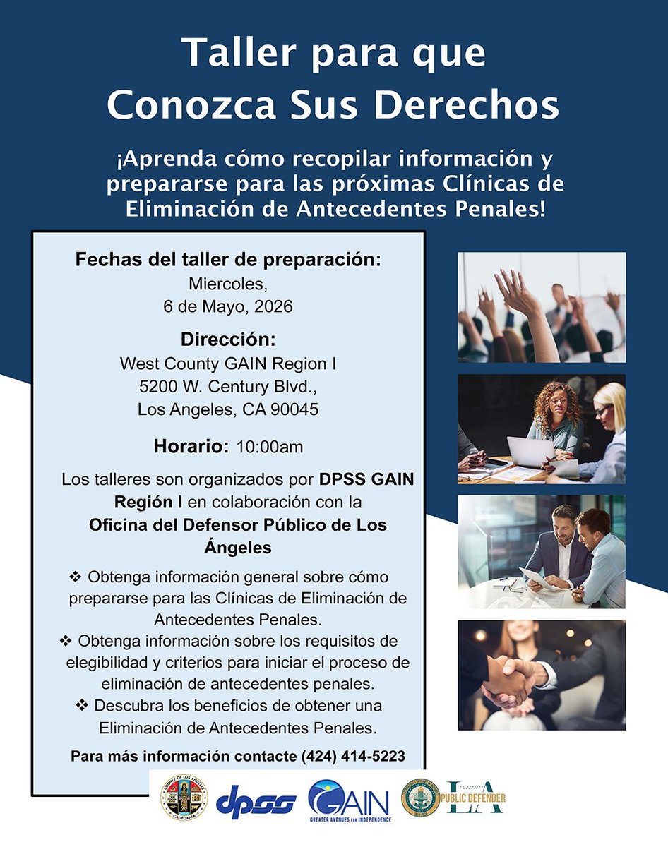 County of Los Angeles | DPSS tweet media