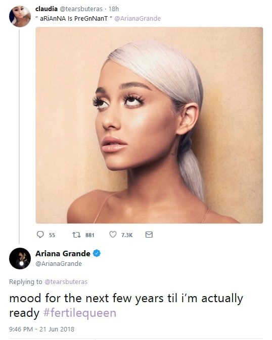 Ariana Grande Tweets ♡ tweet media