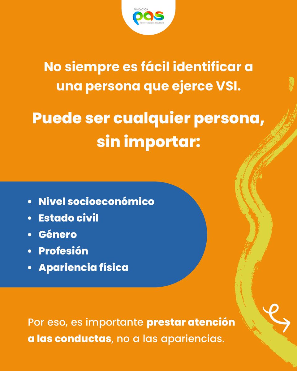 FundacionPAS's tweet photo. No siempre es evidente quién puede representar un riesgo. Por eso, es importante aprender a identificar conductas y hablar de estos temas en casa para fortalecer la protección de niñas y niños. 💙 ✨ .

#PASenAcción #FundaciónPAS #NiñezSegura #PrevenciónEsProtección https://t.co/iMCh2rYknd