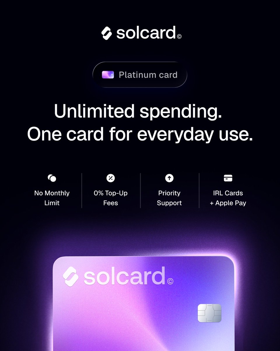 SolCard tweet media