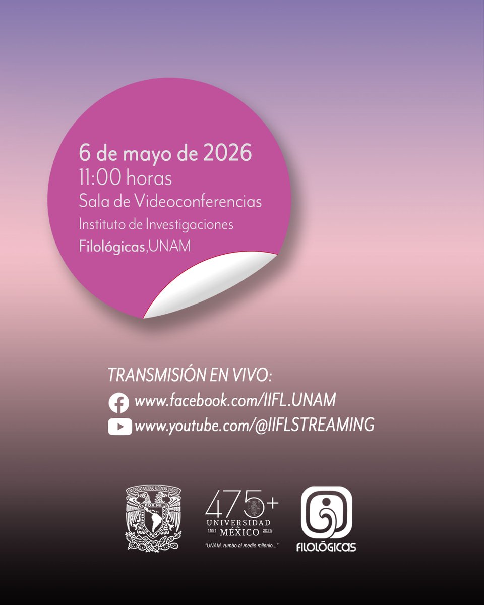 IIFL_UNAM's tweet photo. La colección Notas al margen inaugura una nueva etapa con la presentación de dos volúmenes: La revolución, el romance y un pistolero mexicano y Oficios del libro en el México virreinal.

📣 Ven a conversar y a celebrar el relanzamiento de la colección. https://t.co/3tN2E31ei2
