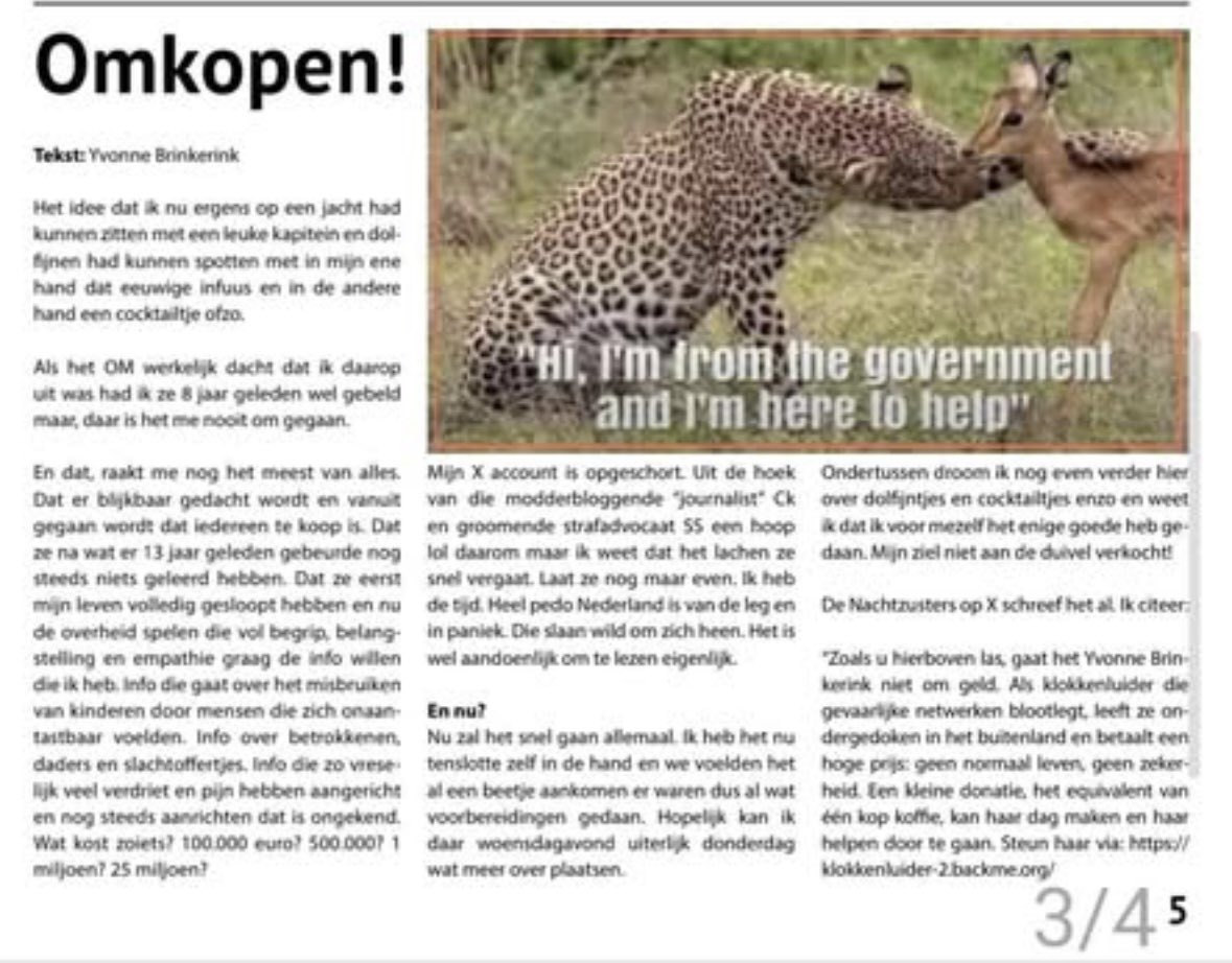 Yvonne Brinkerink Klokkenluider Jeugdzorg tweet media