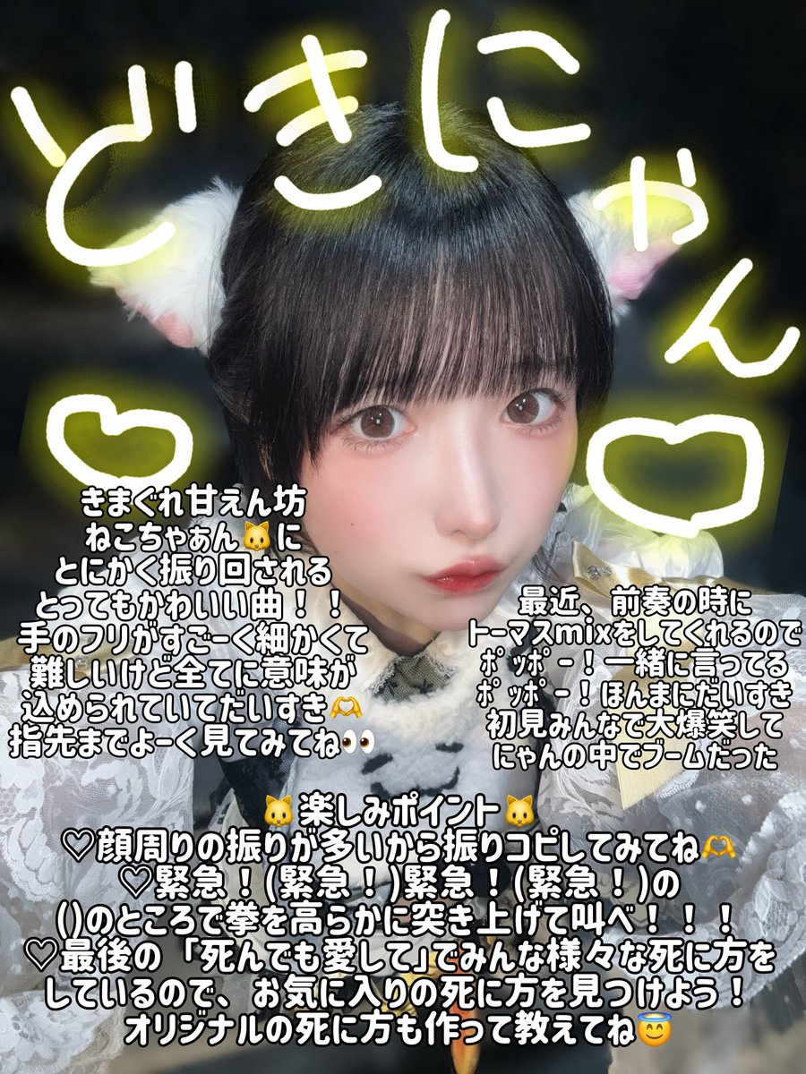 Nyansuki_hao's tweet photo. 🐱にゃんすきっ？♡ワンマンまで🐱

あと
　┏━━┓
　┃┏━┛
　┃┗━┓
　┗━┓┃
　┏━┛┃
　┗━━┛　日🐾🐾🐾🐾🐾

曲紹介1曲目は「♡どきにゃん♡」 https://t.co/N8zdMEzgOE