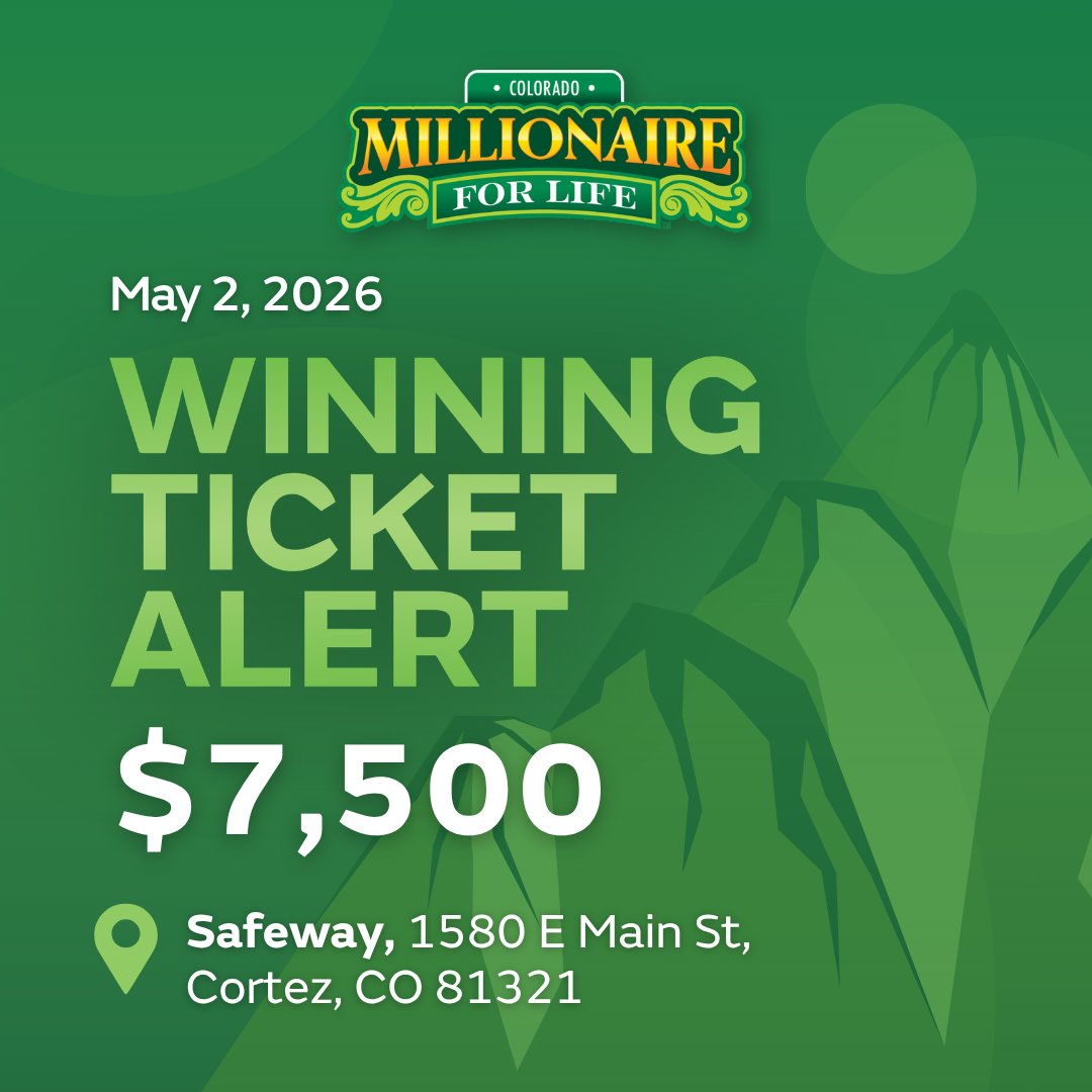 Colorado Lottery tweet media