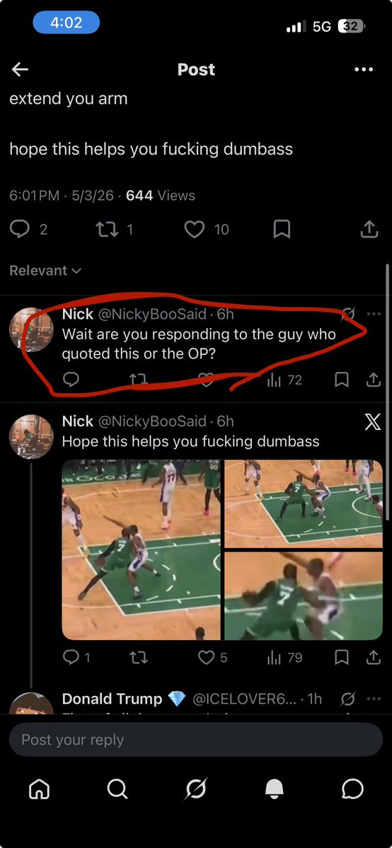 Nick tweet media