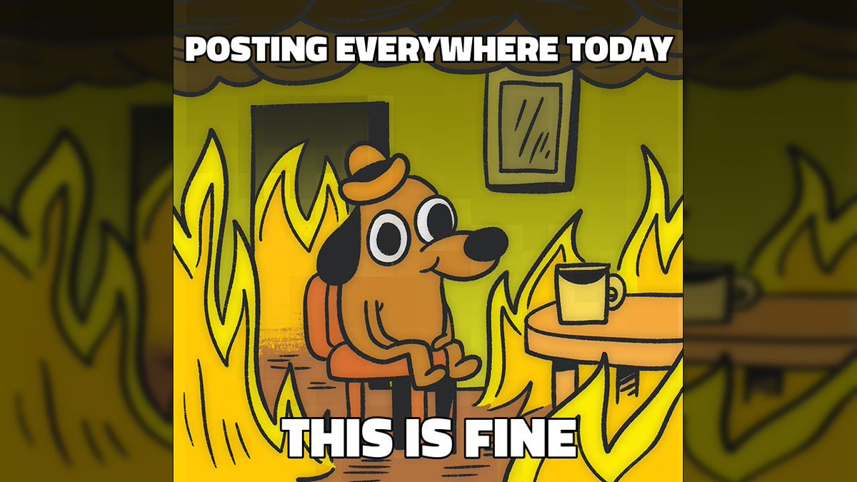 postmemeai's tweet image. five platforms, one identity crisis #SocialMedia #ContentCreator #SmallBusiness #MarketingLife