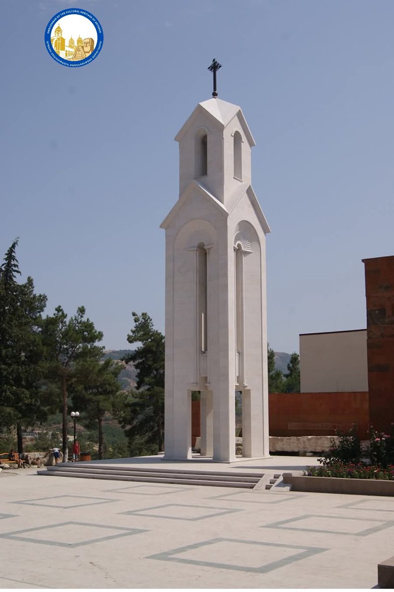 OmbudsmanArme's tweet photo. Hovik Avanesov, Artsakh’s cultural heritage ombudsman, has warned that a monument marking the 100th anniversary of the Armenian Genocide in occupied Stepanakert has been completely destroyed.

https://t.co/vEvZCalV6Y https://t.co/BV1rYAdSdK