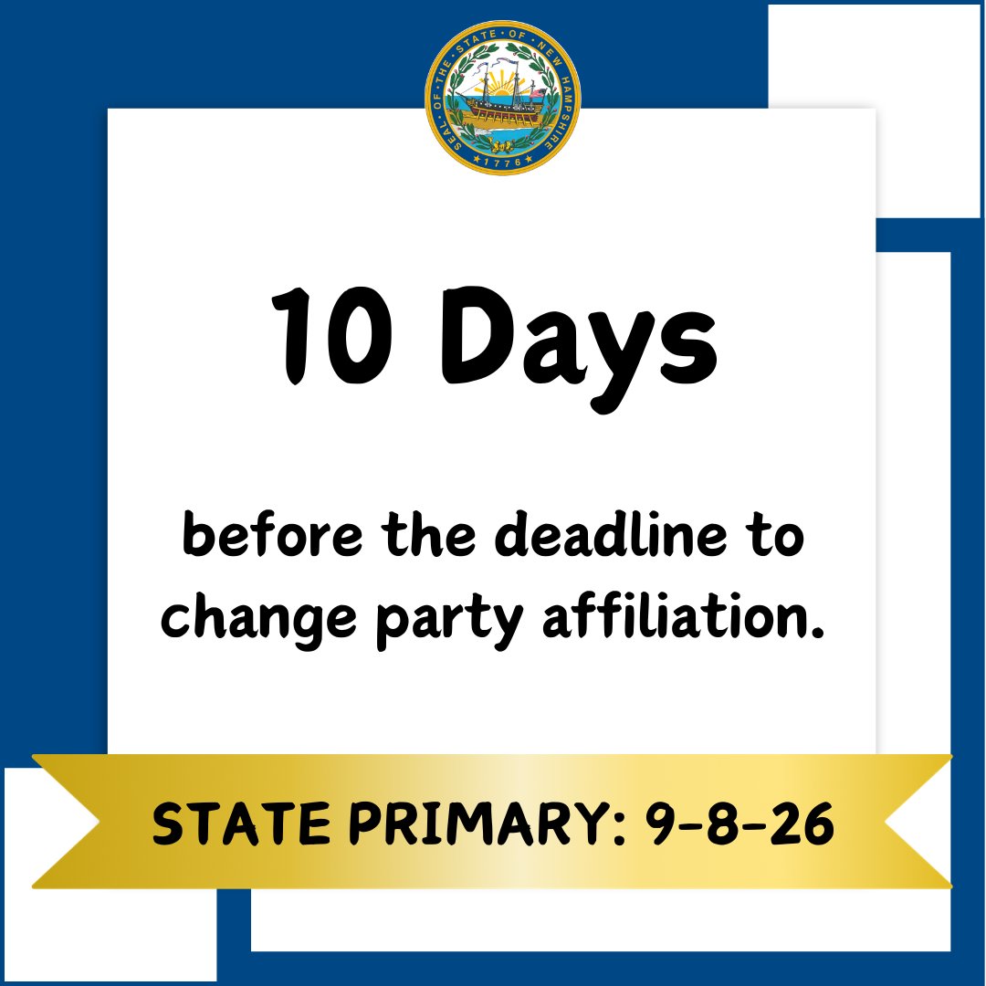 New Hampshire Secretary of State tweet media