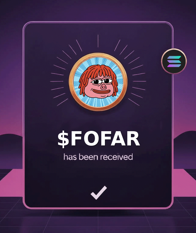 MikailChebel's tweet photo. $FOFAR  
 Thanks @ScansTokenX   
  put CA: Ha5Z2DfRv6Ar2nAeBLCGWHqzwXKL3of4DqKwzzwpump  in the search field   and secure yours   as I did . https://t.co/Ng42lehBsm