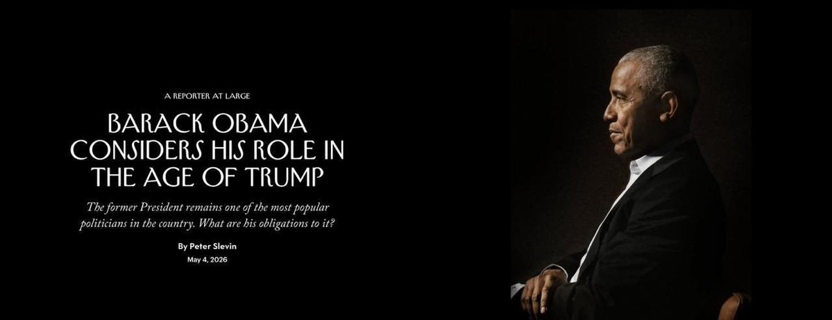 N_S_K_G_72597's tweet image. 🚨 OBAMA BREAKS SILENCE: In a new New Yorker interview, Barack Obama claims Netanyahu tried to "drag" him into a war with Iran using the same tactics he used on Trump. 🇺🇸🇮🇱

"I’m not sure his calls for war serve the interests of Israelis or Americans."  #Obama #Netanyahu #IranWar