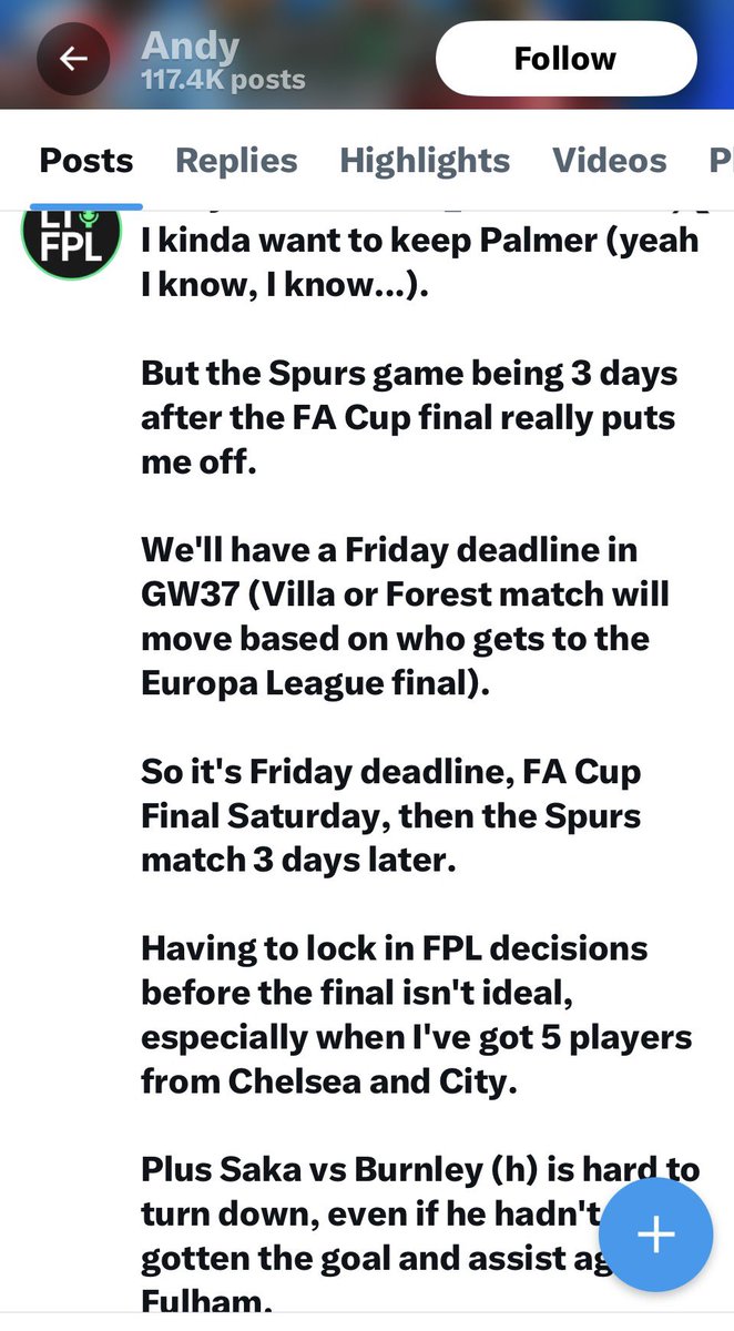 FPL Papa (Lee) tweet media