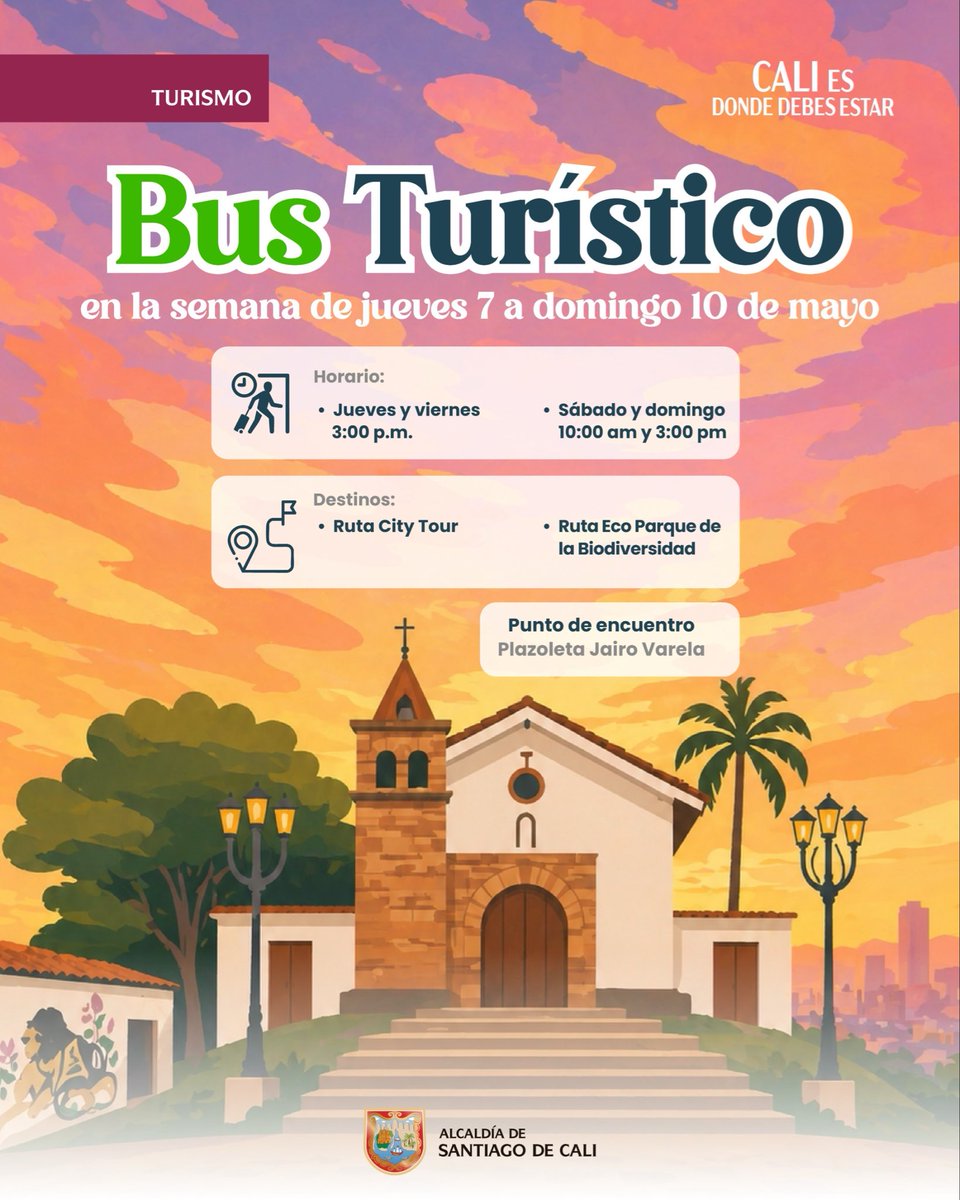 Secretaría de Turismo de Cali tweet media