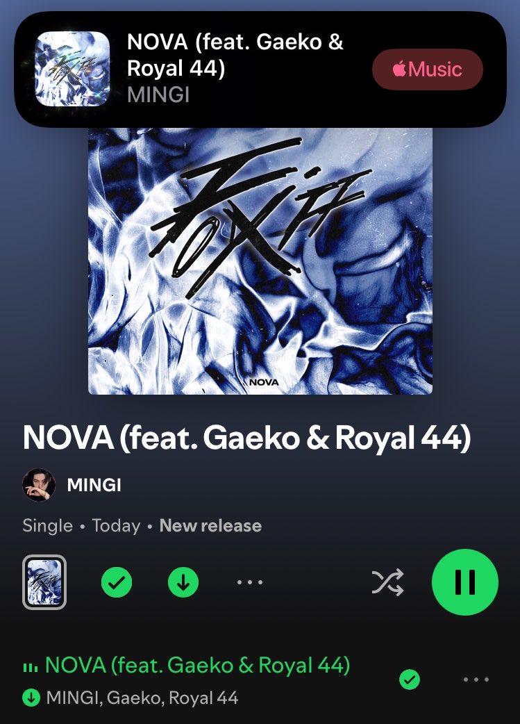 skyewildflower9's tweet image. the usual drill KAJA 😎💪🥰☺️🎶manual search, stream on Spotify, Apple Music or others, share the link on socials and shazam Nova by MINGI⚡️⚡️⚡️ I love Project Desire❤️‍🔥
#MINGI #민기 #NOVA 
#FIX_OFF #Desire_Project_ORIGIN